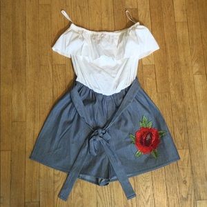 Summertime sleeveless jumper